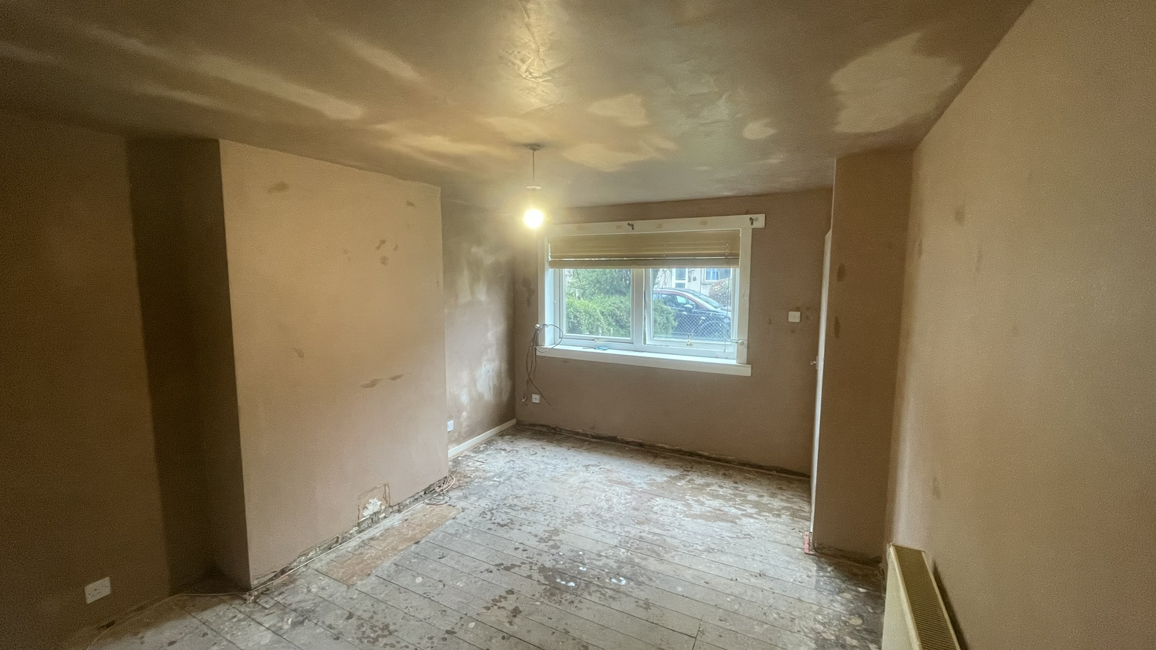 After plastering work - Kerry Davis